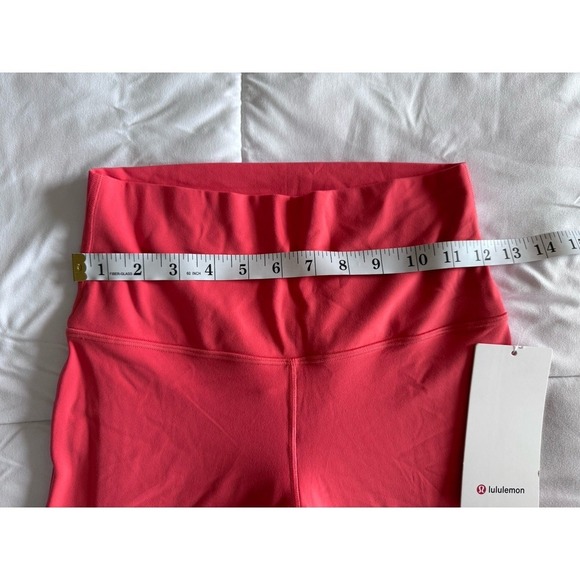 New Lululemon Align HR Crop 23" Women's Size 6 Pale Raspberry LW6BGLS NWT - Picture 2 of 9